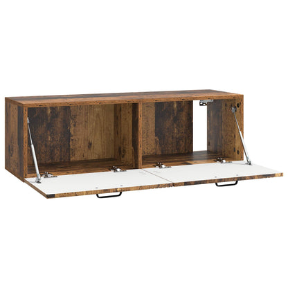 Nástěnná Tv Skříň Staré Dřevo 98 X 31 X 30 Cm Kompozitní Dřevo