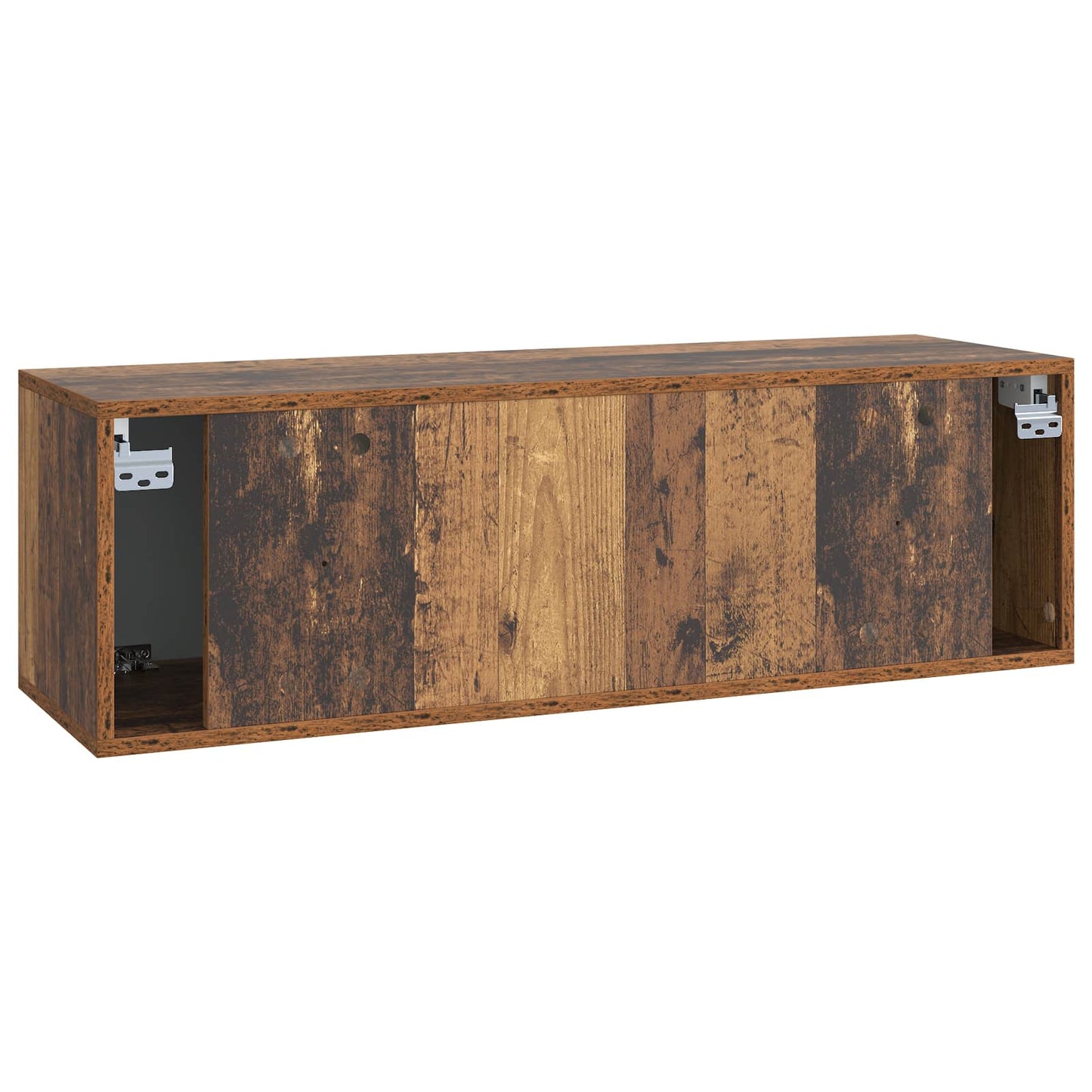 Nástěnná Tv Skříň Staré Dřevo 98 X 31 X 30 Cm Kompozitní Dřevo
