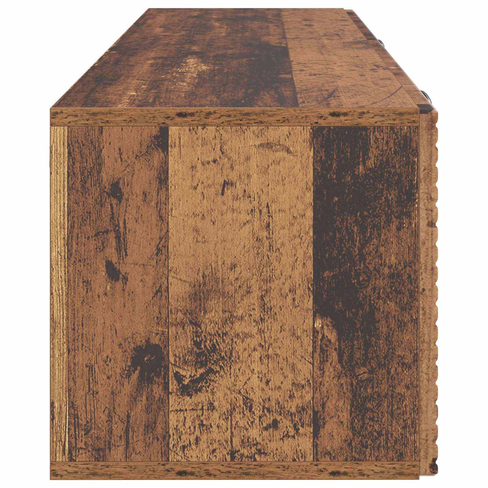 Nástěnná Tv Skříň Staré Dřevo 98 X 31 X 30 Cm Kompozitní Dřevo