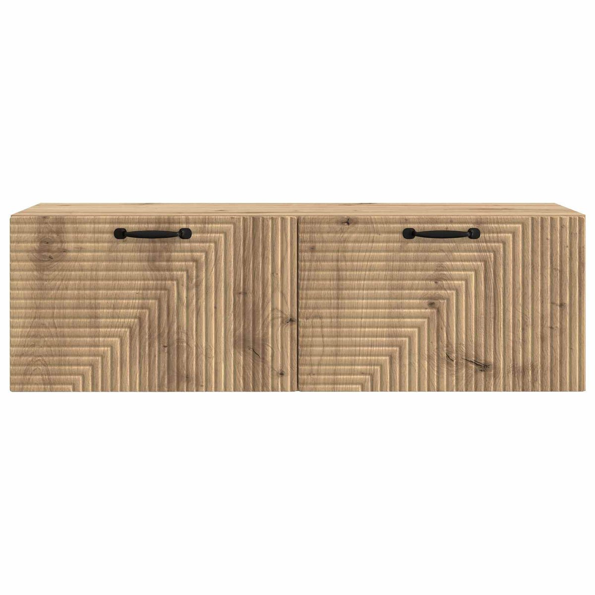 Nástěnná Tv Skříň 98 X 31 X 30 Cm Dub Artisan Kompozitní Dřevo