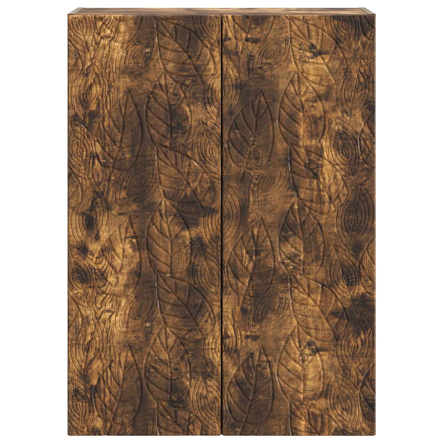 Nástěnná Skříň Kouřový Dub 66 X 34,5 X 90 Cm Kompozitní Dřevo
