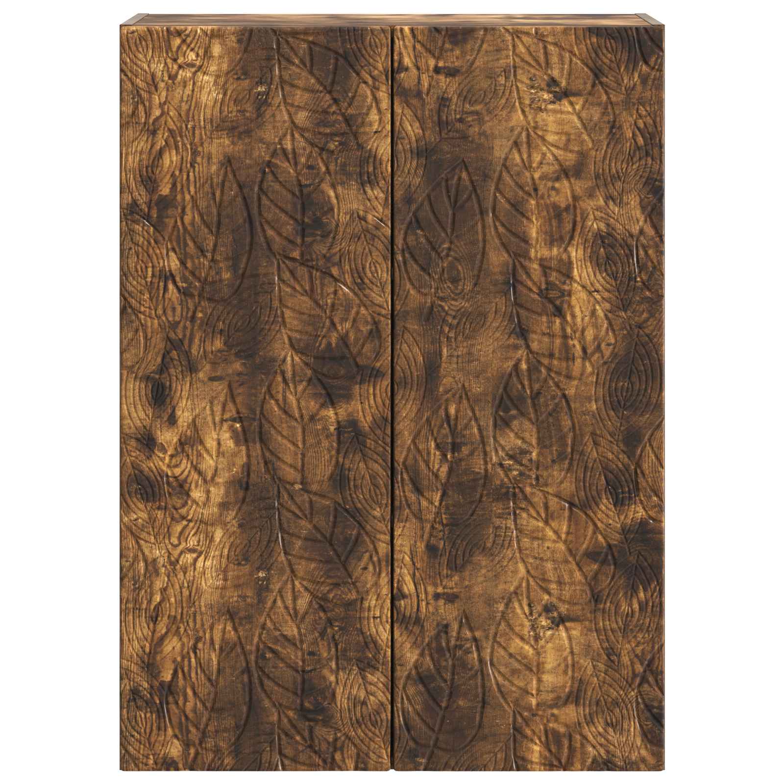 Nástěnná Skříň Kouřový Dub 66 X 34,5 X 90 Cm Kompozitní Dřevo