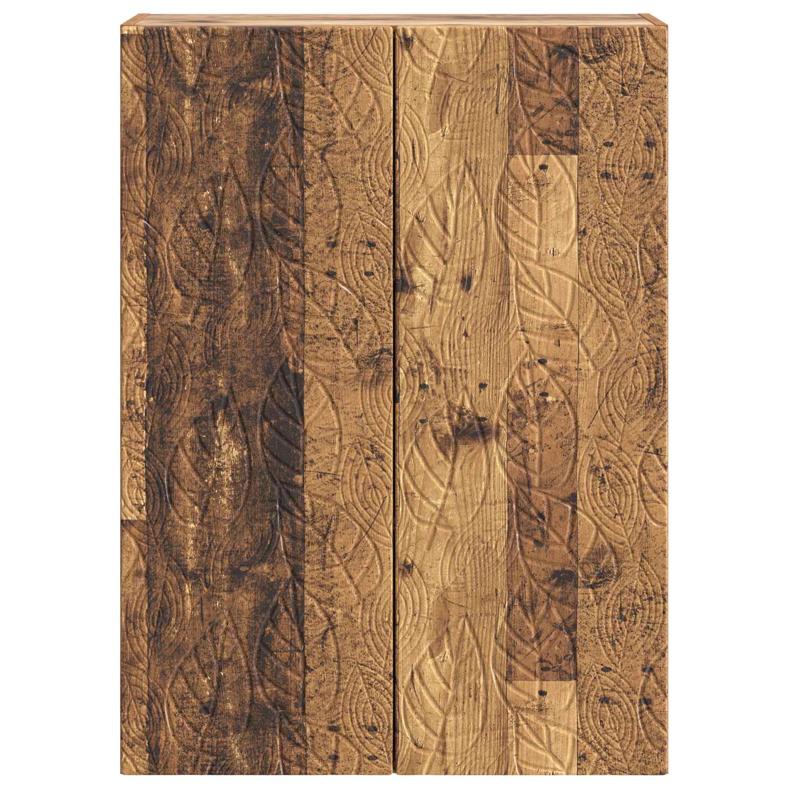 Nástěnná Skříň Staré Dřevo 66 X 34,5 X 90 Cm Kompozitní Dřevo