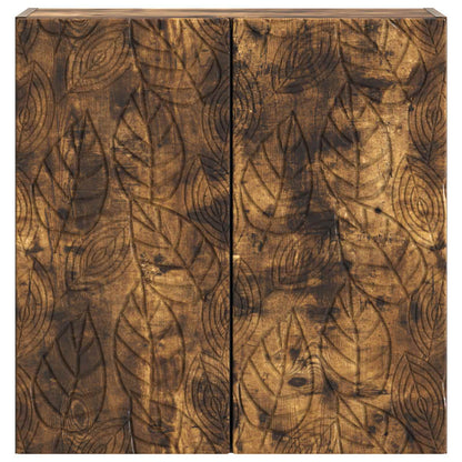 Nástěnná Skříň Kouřový Dub 59 X 31 X 60 Cm Kompozitní Dřevo