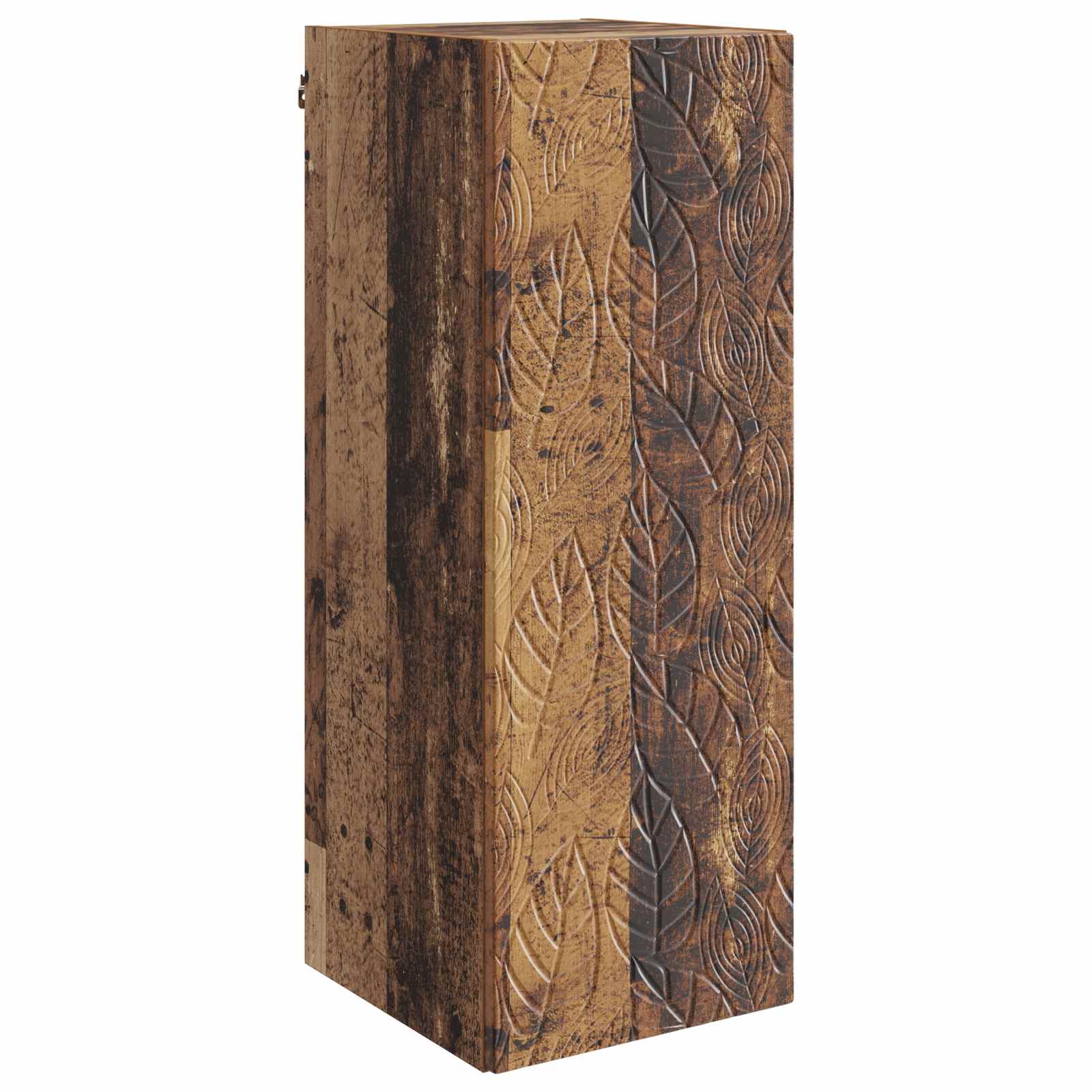 Nástěnná Skříň Staré Dřevo 33 X 34,5 X 90 Cm Kompozitní Dřevo