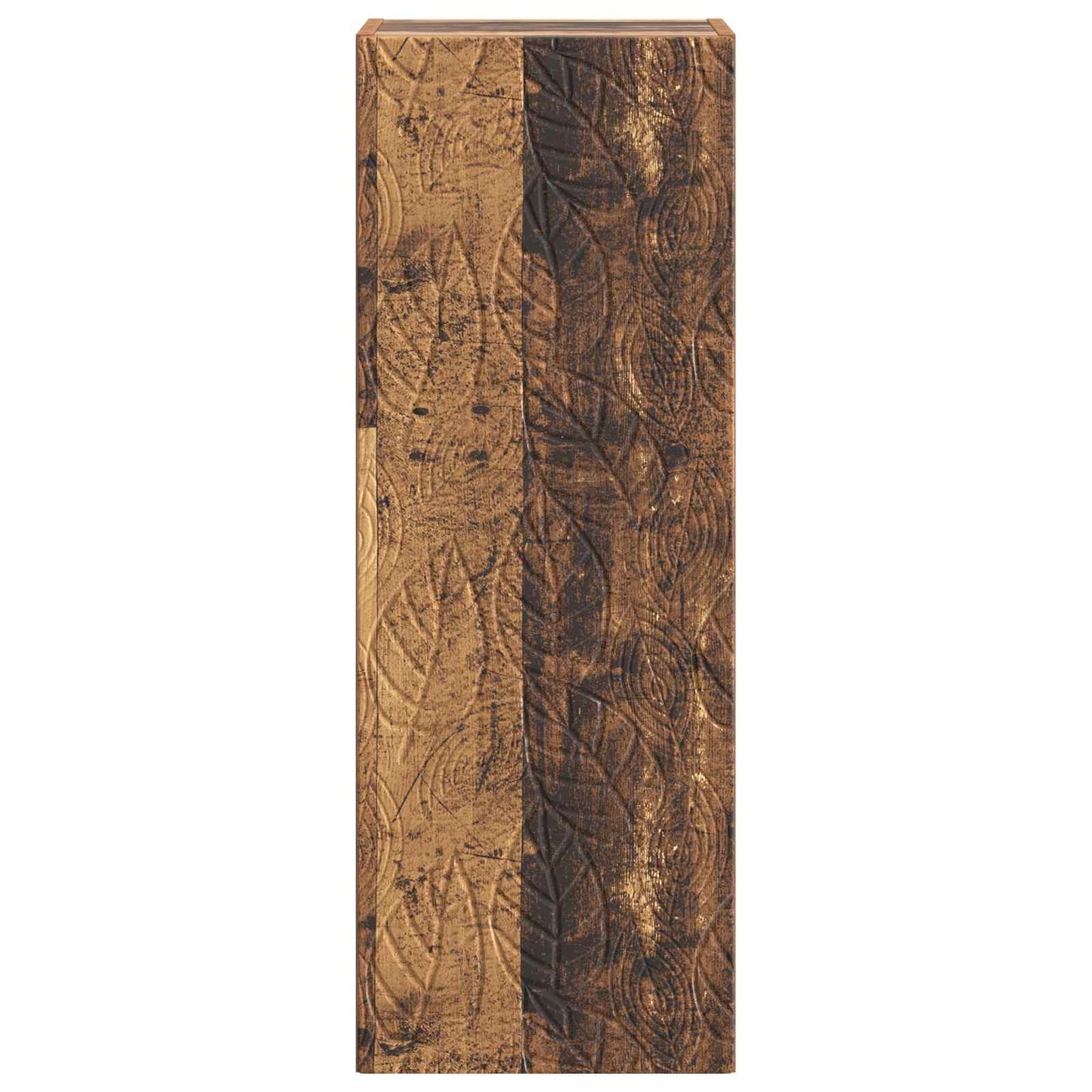Nástěnná Skříň Staré Dřevo 33 X 34,5 X 90 Cm Kompozitní Dřevo