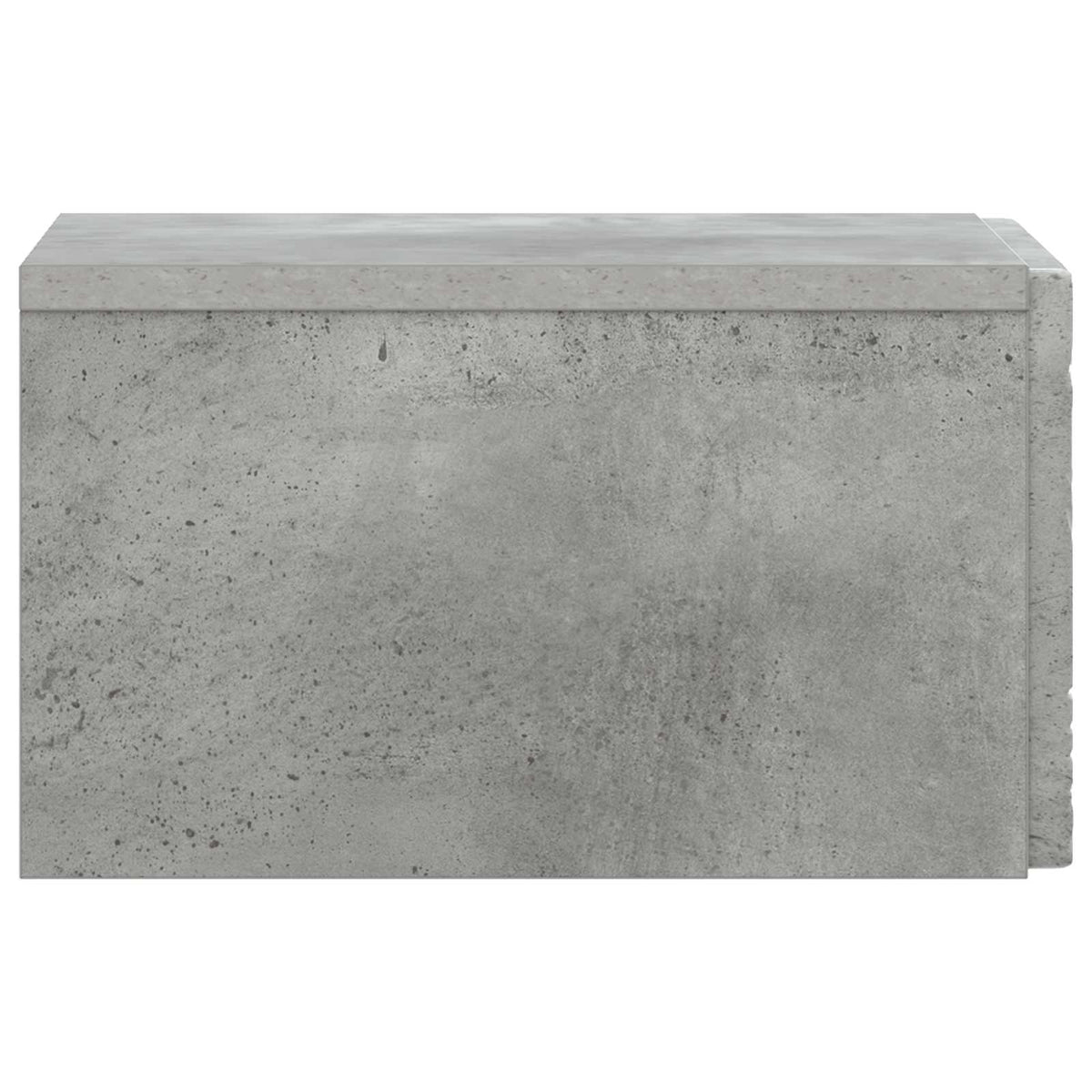 Nástěnný Noční Stolek 2 Pcs Betonově Šedá 49 X 34,5 X 20 Cm