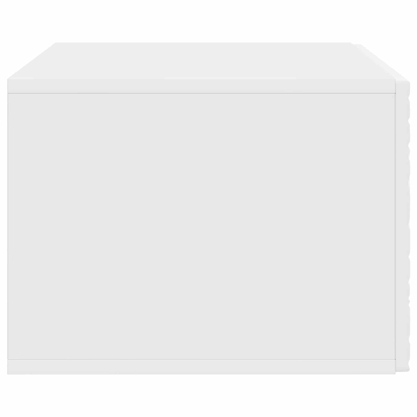 Nástěnná Tv Skříň 59,5 X 41 X 30 Cm Bílá Kompozitní Dřevo