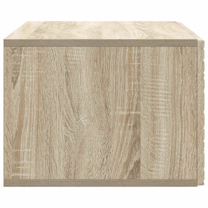 Nástěnná Tv Skříň 59,5 X 41 X 30 Cm Dub Sonoma Kompozitní Dřevo