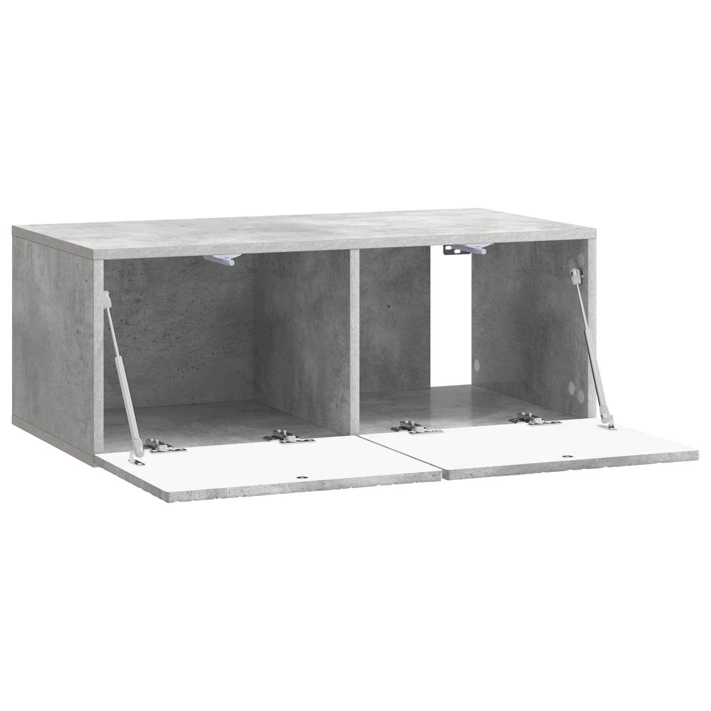 Nástěnná Tv Skříň 59,5 X 41 X 30 Cm Betonově Šedá