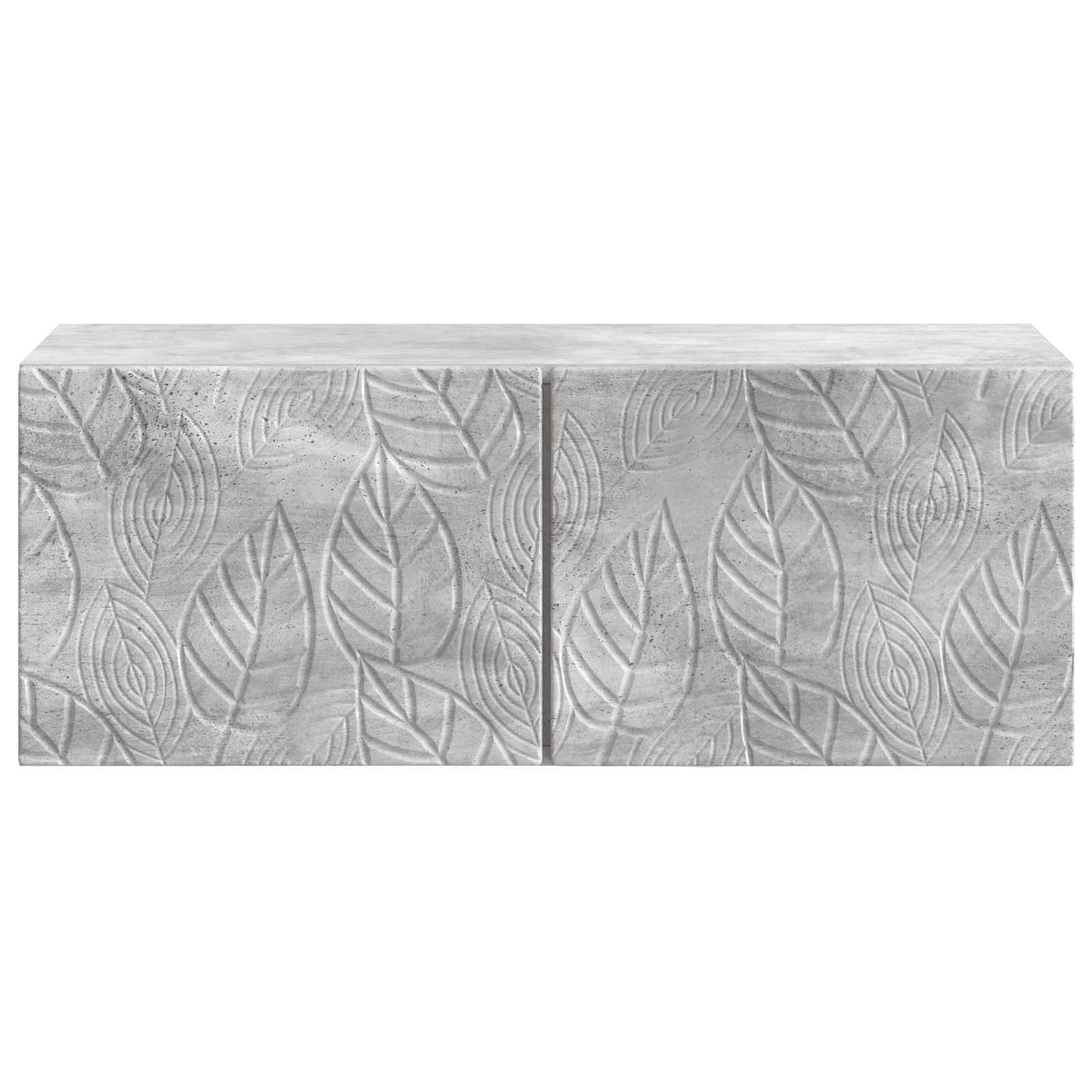 Nástěnná Tv Skříň 59,5 X 41 X 30 Cm Betonově Šedá
