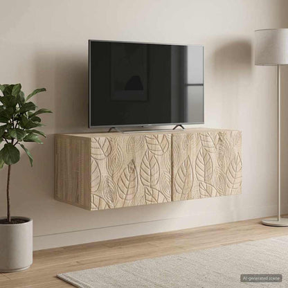 Nástěnná Tv Skříň 78,5 X 41 X 30 Cm Dub Sonoma Kompozitní Dřevo