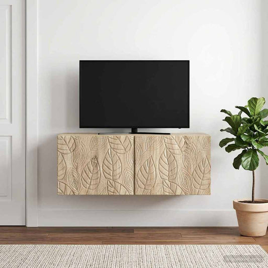 Nástěnná Tv Skříň 78,5 X 41 X 30 Cm Dub Sonoma Kompozitní Dřevo
