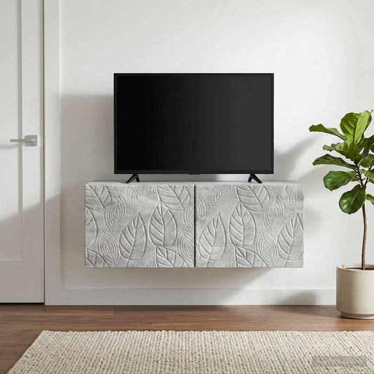 Nástěnná Tv Skříň 78,5 X 41 X 30 Cm Betonově Šedá