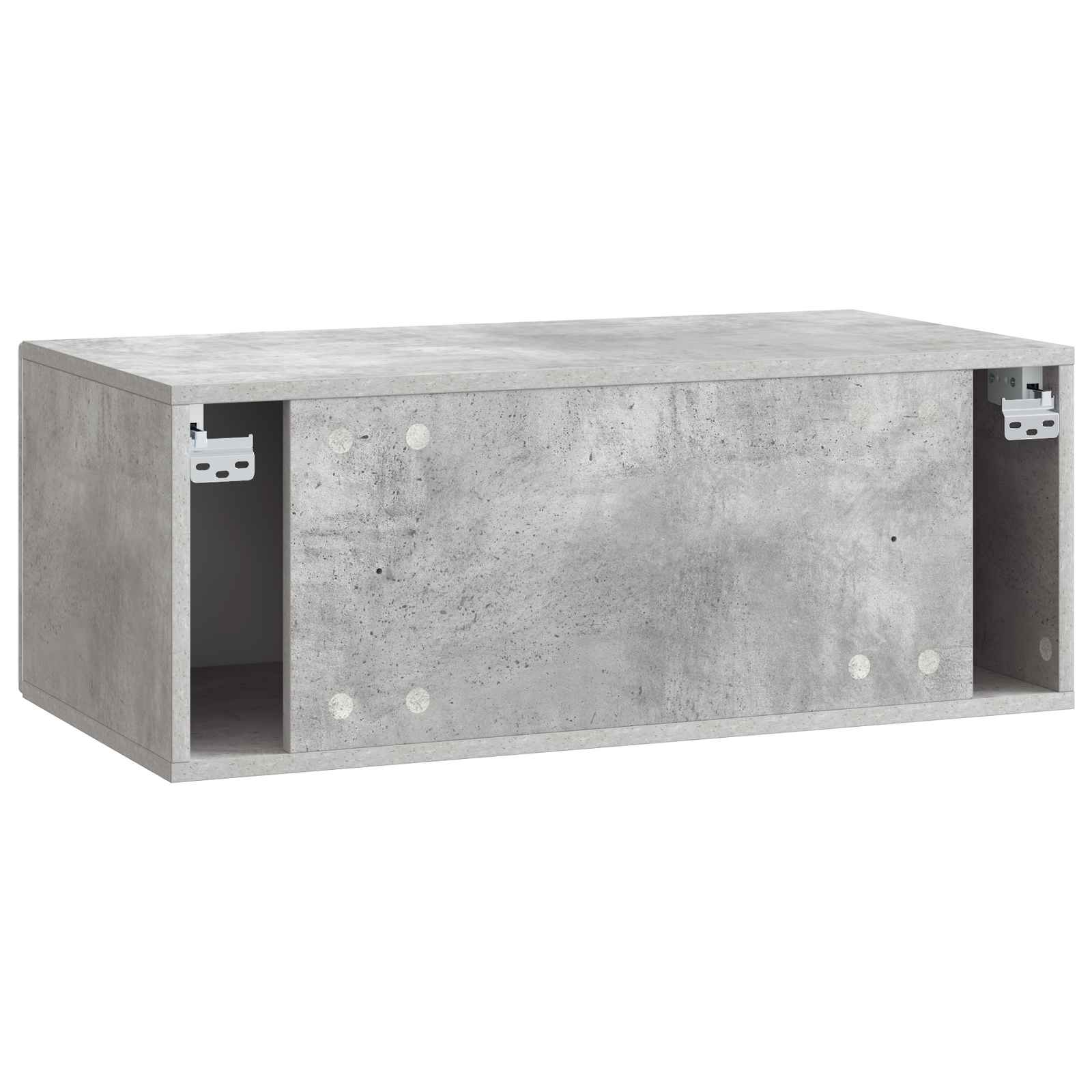 Nástěnná Tv Skříň 78,5 X 41 X 30 Cm Betonově Šedá