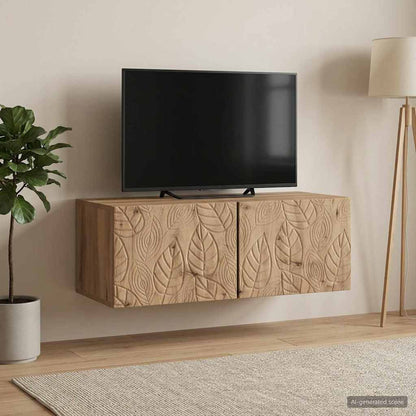 Nástěnná Tv Skříň 78,5 X 41 X 30 Cm Dub Artisan