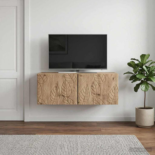 Nástěnná Tv Skříň 78,5 X 41 X 30 Cm Dub Artisan