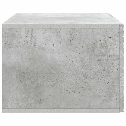 Nástěnná Tv Skříň 98 X 41 X 30 Cm Betonově Šedá