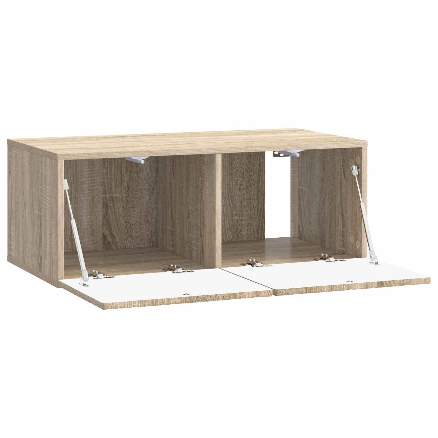 Nástěnná Tv Skříň 59,5 X 31 Cm Dub Sonoma Kompozitní Dřevo