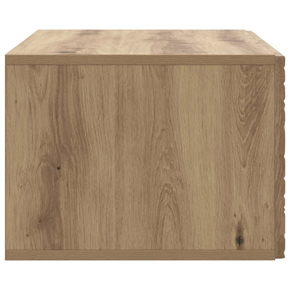 Nástěnná Tv Skříň 59,5 X 31 Cm Dub Artisan Kompozitní Dřevo