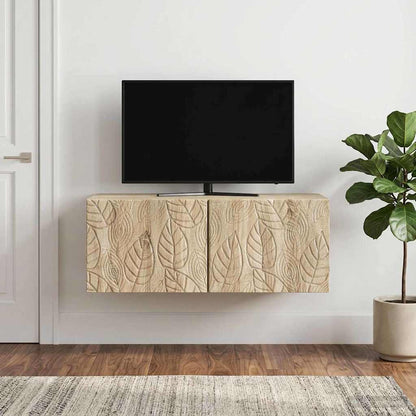 Nástěnná Tv Skříň 78,5 X 31 Cm Dub Sonoma Kompozitní Dřevo