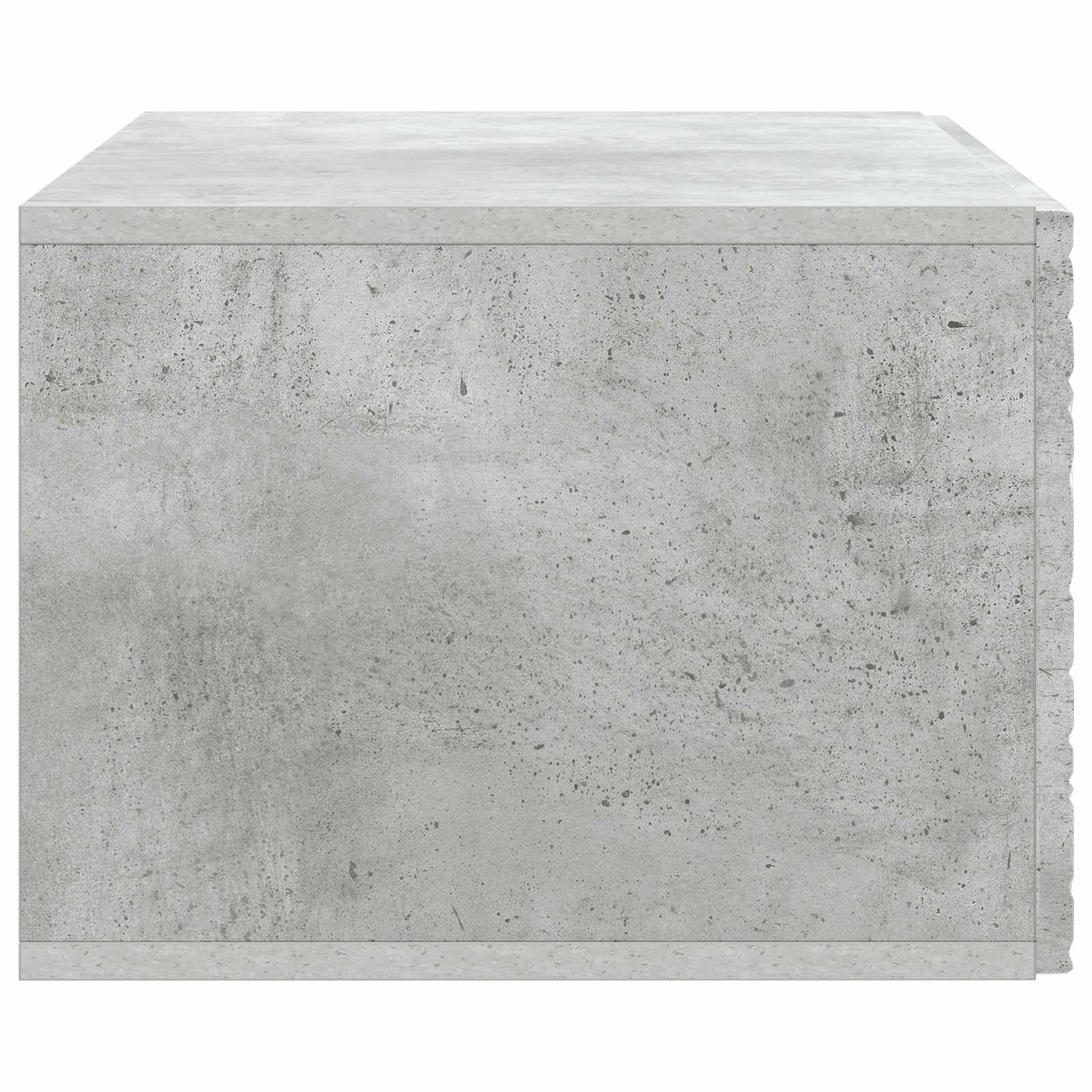 Nástěnná Tv Skříň 78,5 X 31 Cm Betonově Šedá Kompozitní Dřevo
