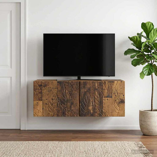 Nástěnná Tv Skříň 78,5 X 31 Cm Staré Dřevo Kompozitní Dřevo
