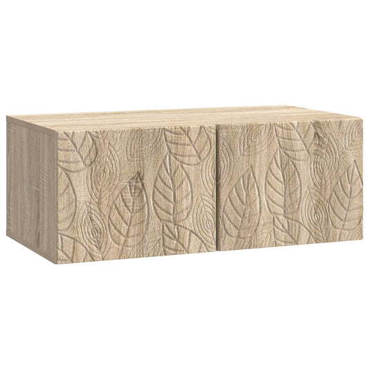 Nástěnná Tv Skříň 98 X 31 Cm Dub Sonoma Kompozitní Dřevo