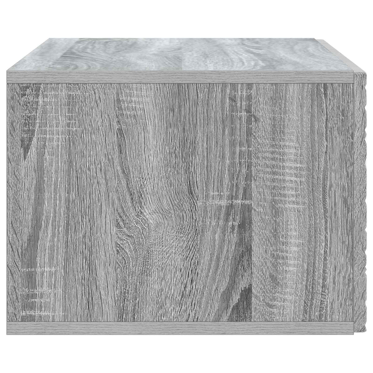 Nástěnná Tv Skříň 98 X 31 Cm Šedý Sonoma Kompozitní Dřevo