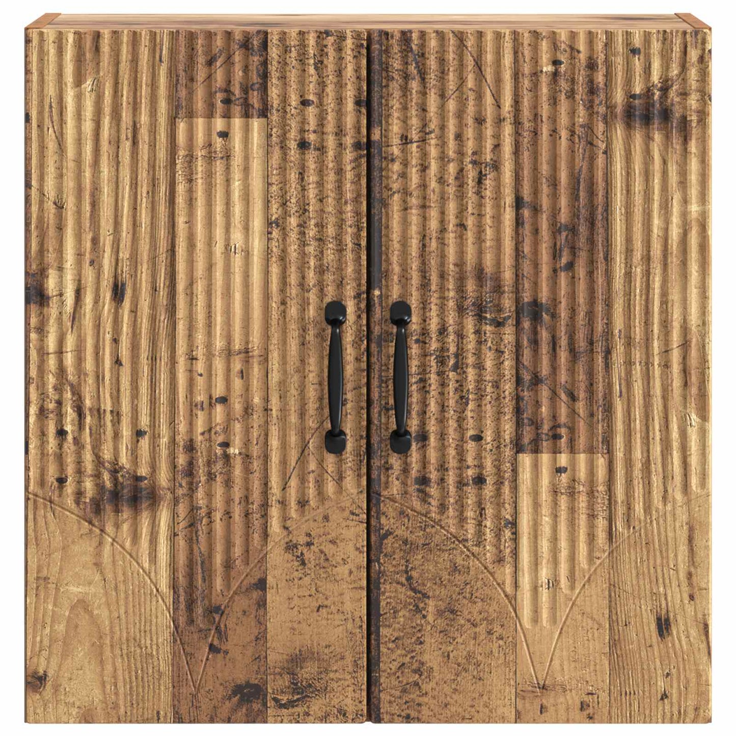Nástěnná Skříň Staré Dřevo 59 X 31 X 60 Cm Kompozitní Dřevo