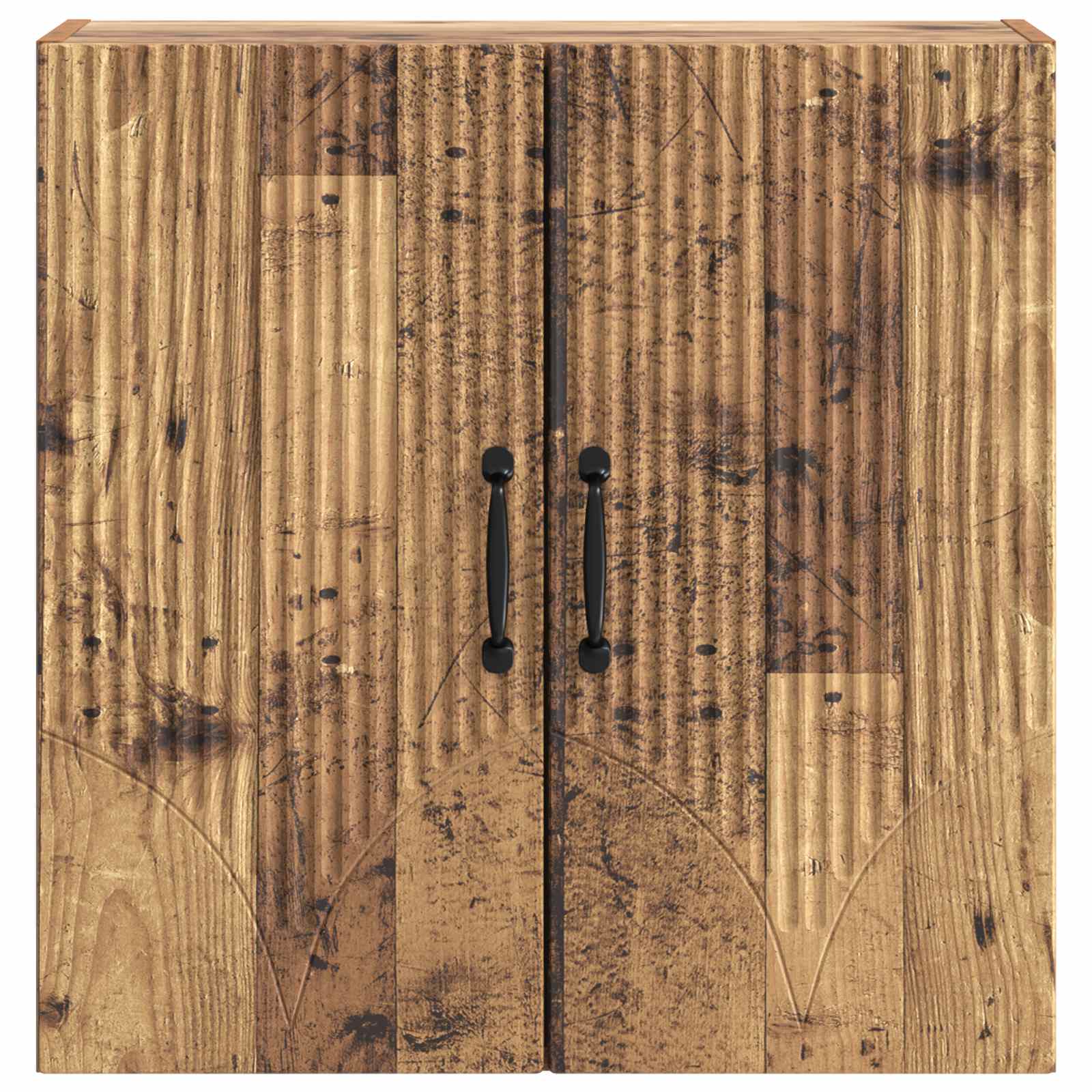 Nástěnná Skříň Staré Dřevo 59 X 31 X 60 Cm Kompozitní Dřevo