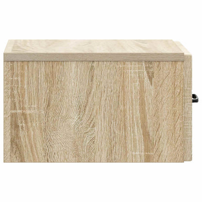 Nástěnný Noční Stolek 2 Pcs Dub Sonoma 34,5 X 33 X 20 Cm