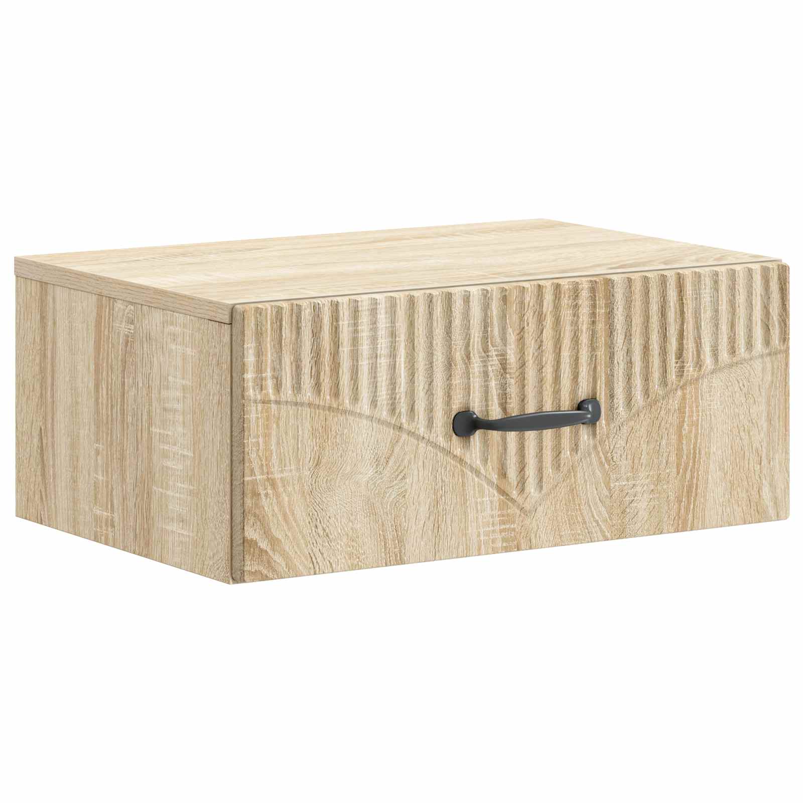 Nástěnný Noční Stolek 2 Pcs Dub Sonoma 49 X 34,5 X 20 Cm