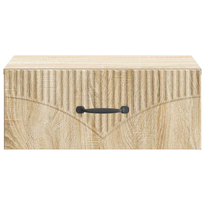 Nástěnný Noční Stolek 2 Pcs Dub Sonoma 49 X 34,5 X 20 Cm