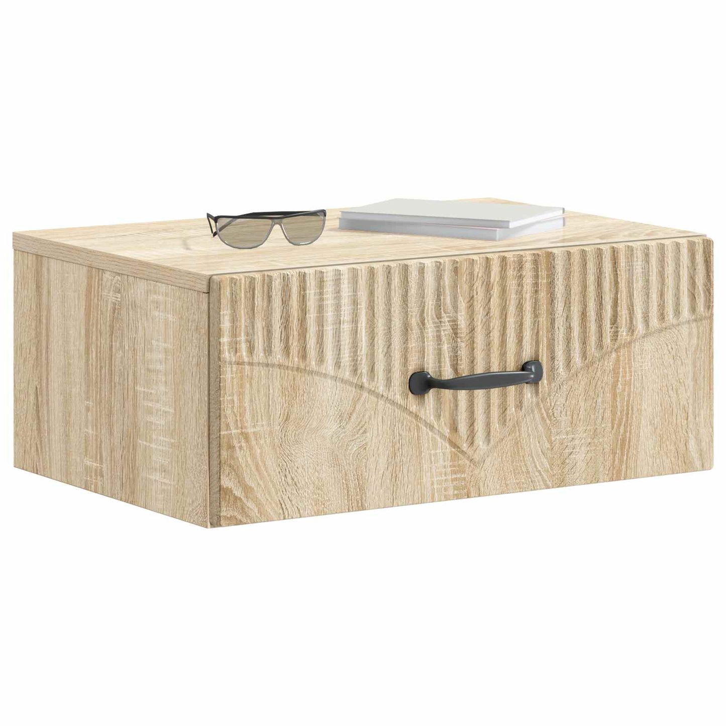Nástěnný Noční Stolek 2 Pcs Dub Sonoma 49 X 34,5 X 20 Cm