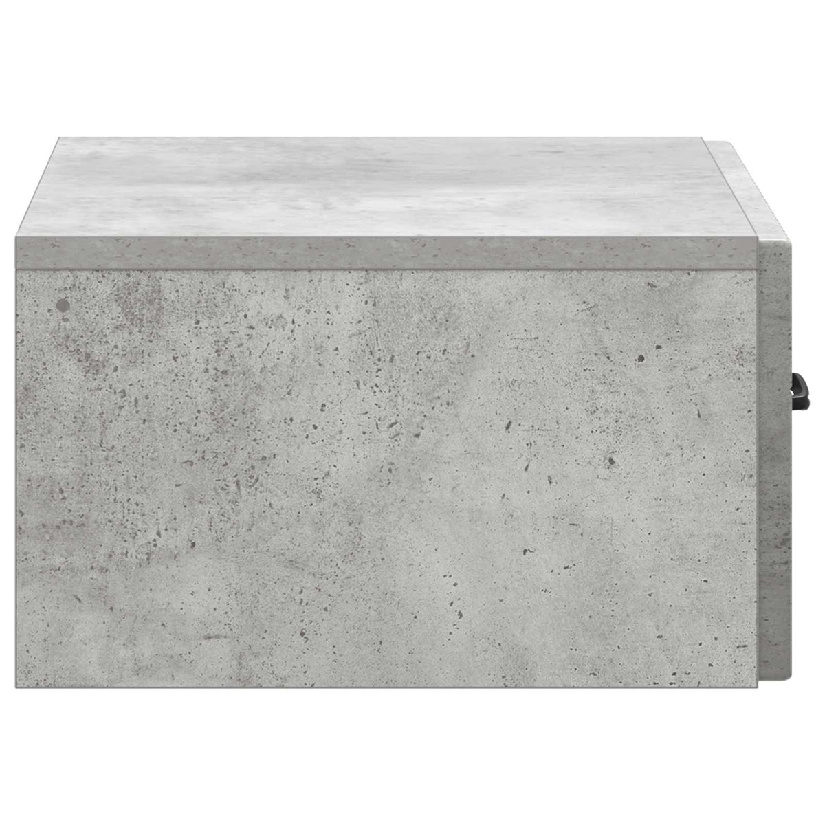Nástěnný Noční Stolek 2 Pcs Betonově Šedá 49 X 34,5 X 20 Cm