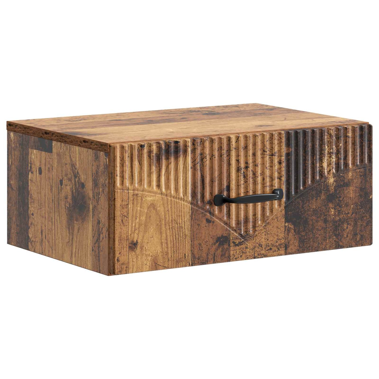 Nástěnný Noční Stolek 2 Pcs Staré Dřevo 49 X 34,5 X 20 Cm