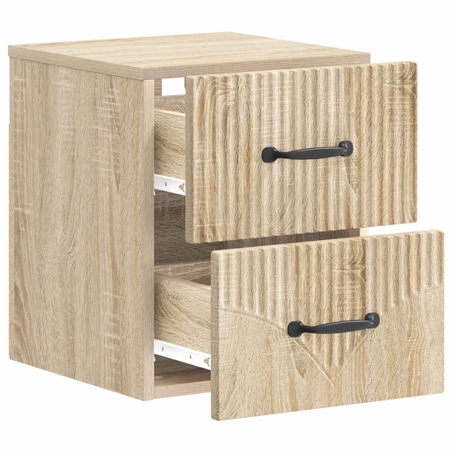 Nástěnný Noční Stolek 2 Pcs Dub Sonoma 34,5 X 33 X 40 Cm