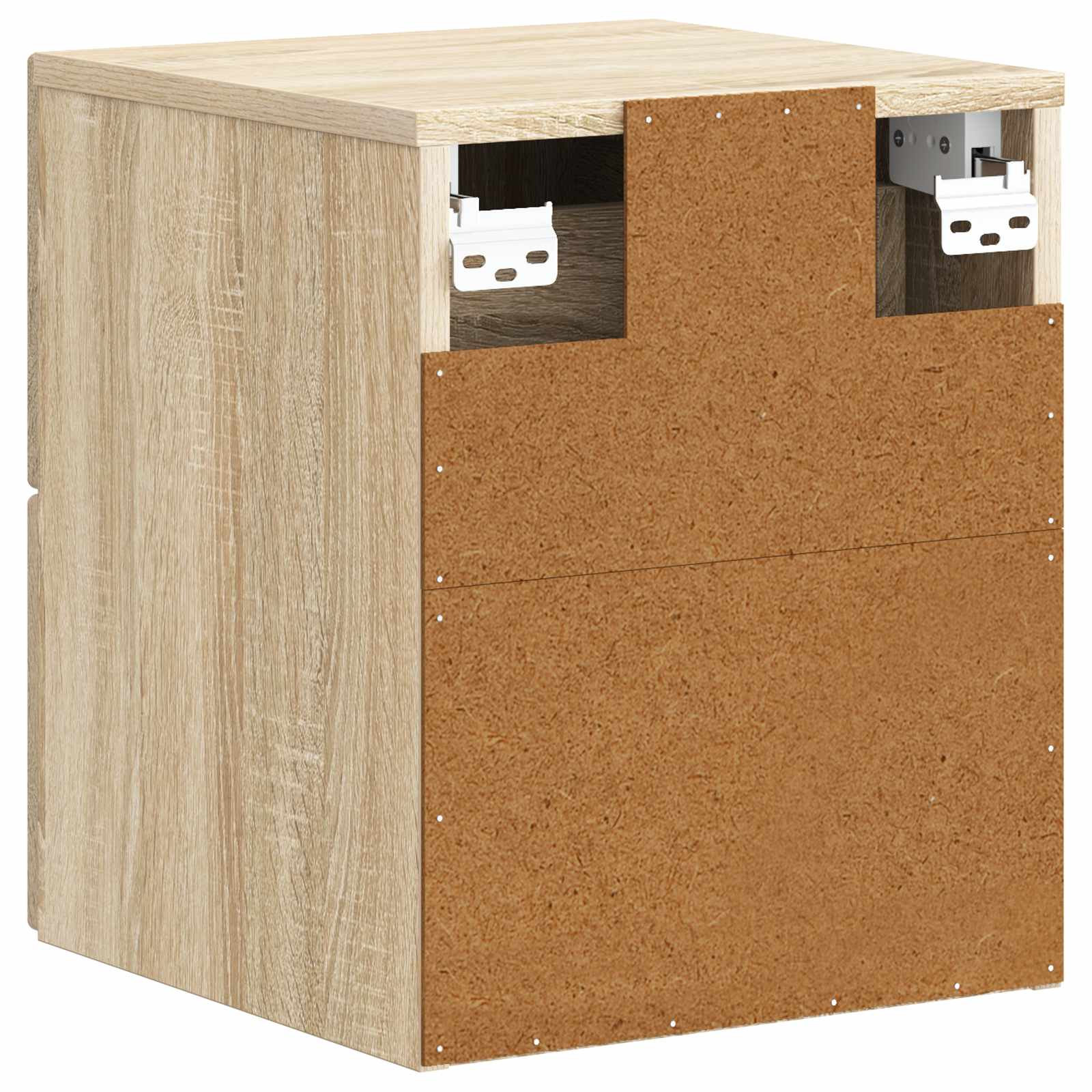 Nástěnný Noční Stolek 2 Pcs Dub Sonoma 34,5 X 33 X 40 Cm