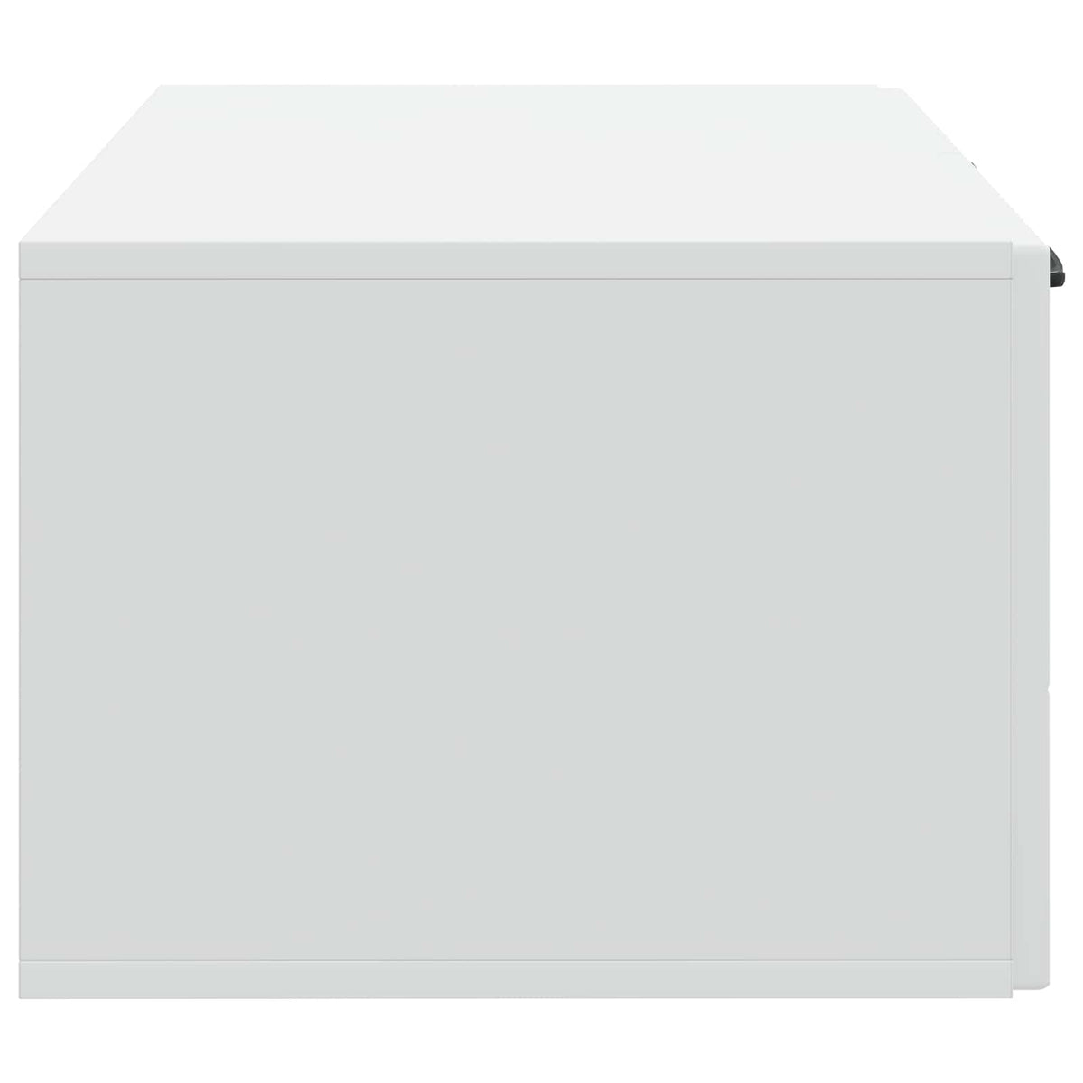 Nástěnná Tv Skříň Bílá 59,5 X 41 X 30 Cm Kompozitní Dřevo