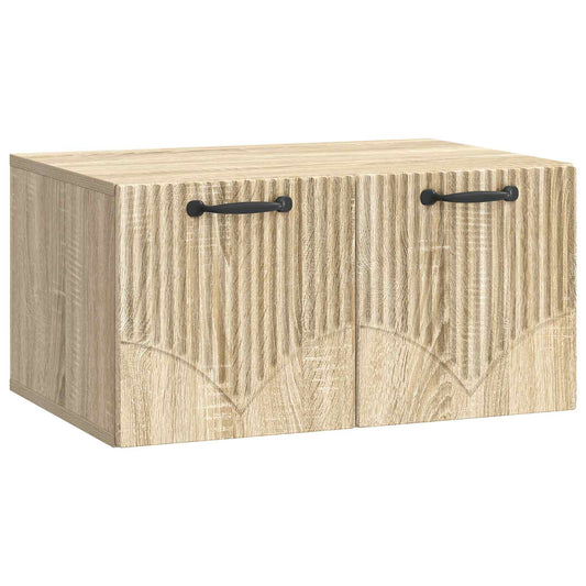Nástěnná Tv Skříň Dub Sonoma 59,5 X 41 X 30 Cm Kompozitní Dřevo