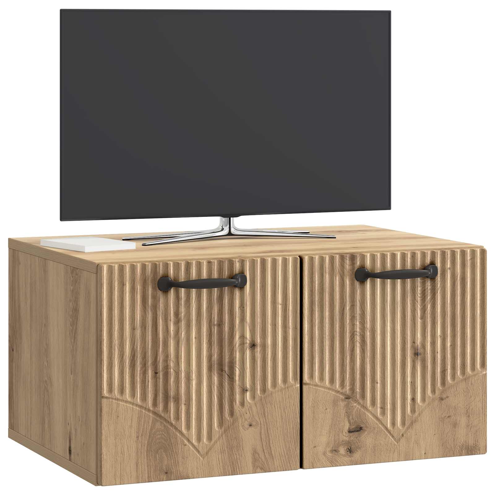 Nástěnná Tv Skříň 59,5 X 41 X 30 Cm Dub Artisan