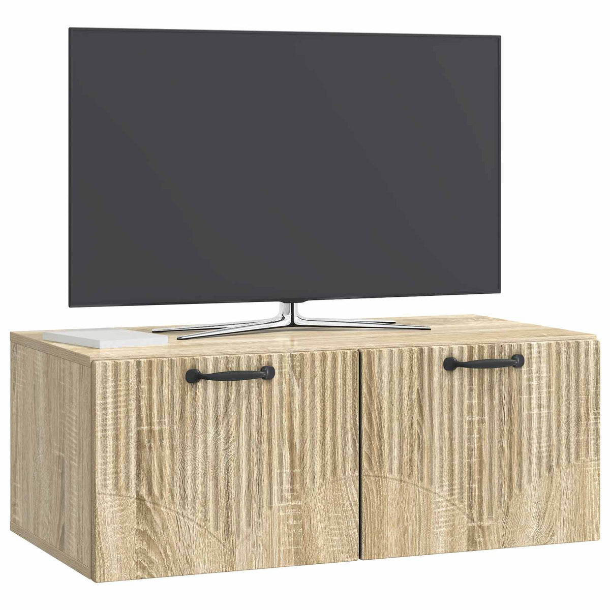 Nástěnná Tv Skříň Dub Sonoma 78,5 X 41 X 30 Cm Kompozitní Dřevo