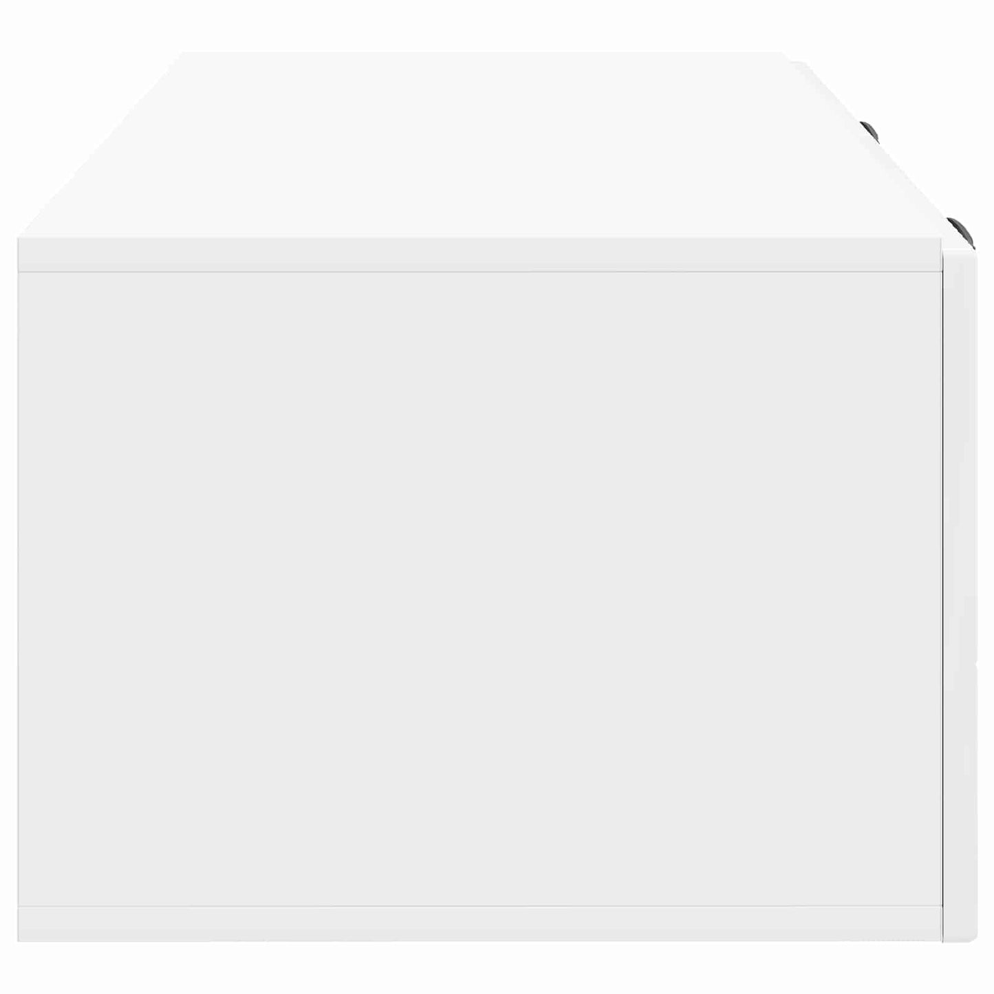 Nástěnná Tv Skříň Bílá S Vysokým Leskem 78,5 X 41 X 30 Cm