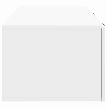 Nástěnná Tv Skříň Bílá S Vysokým Leskem 78,5 X 41 X 30 Cm