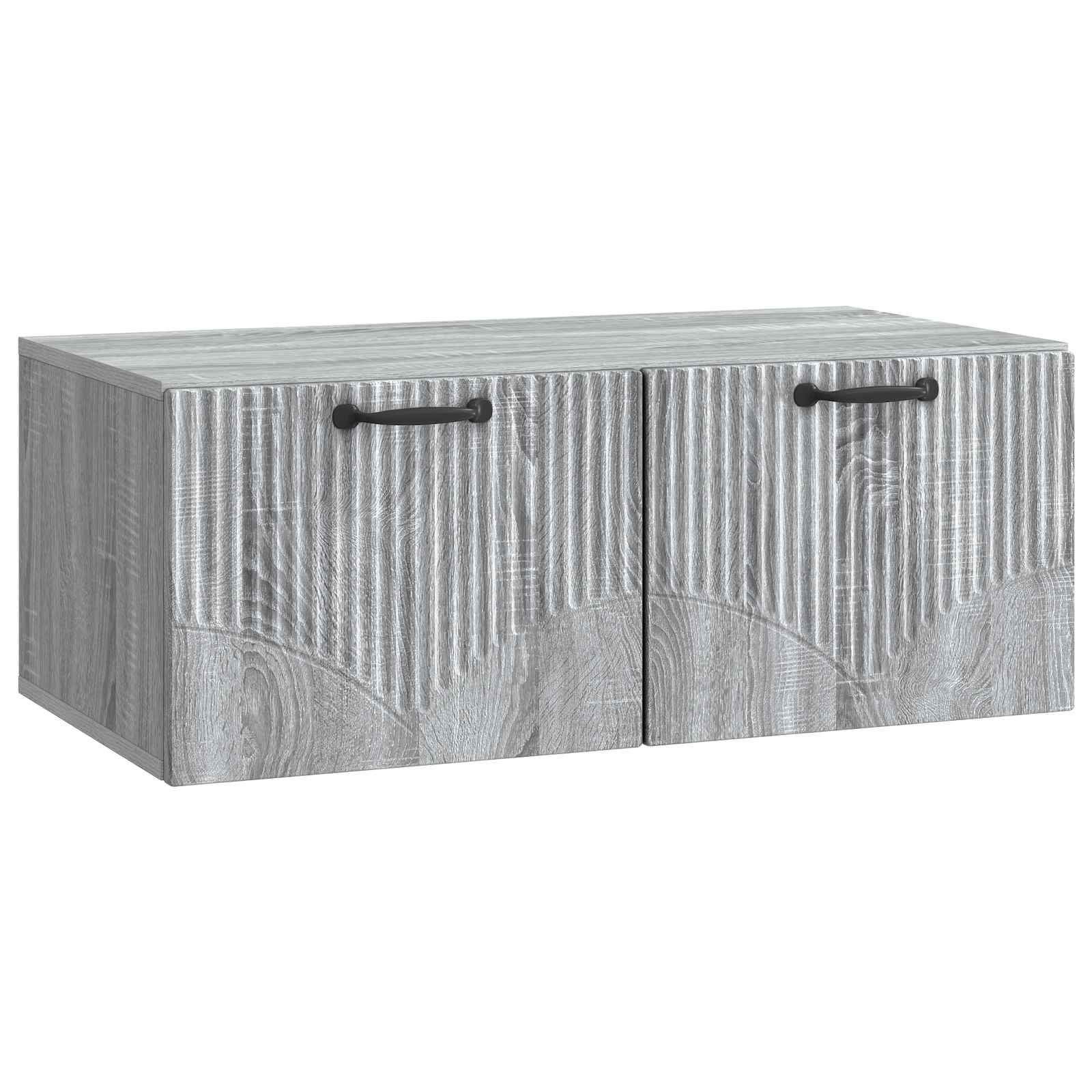 Nástěnná Tv Skříň Nástěnný Šedá Sonoma 78,5 X 41 X 30 Cm