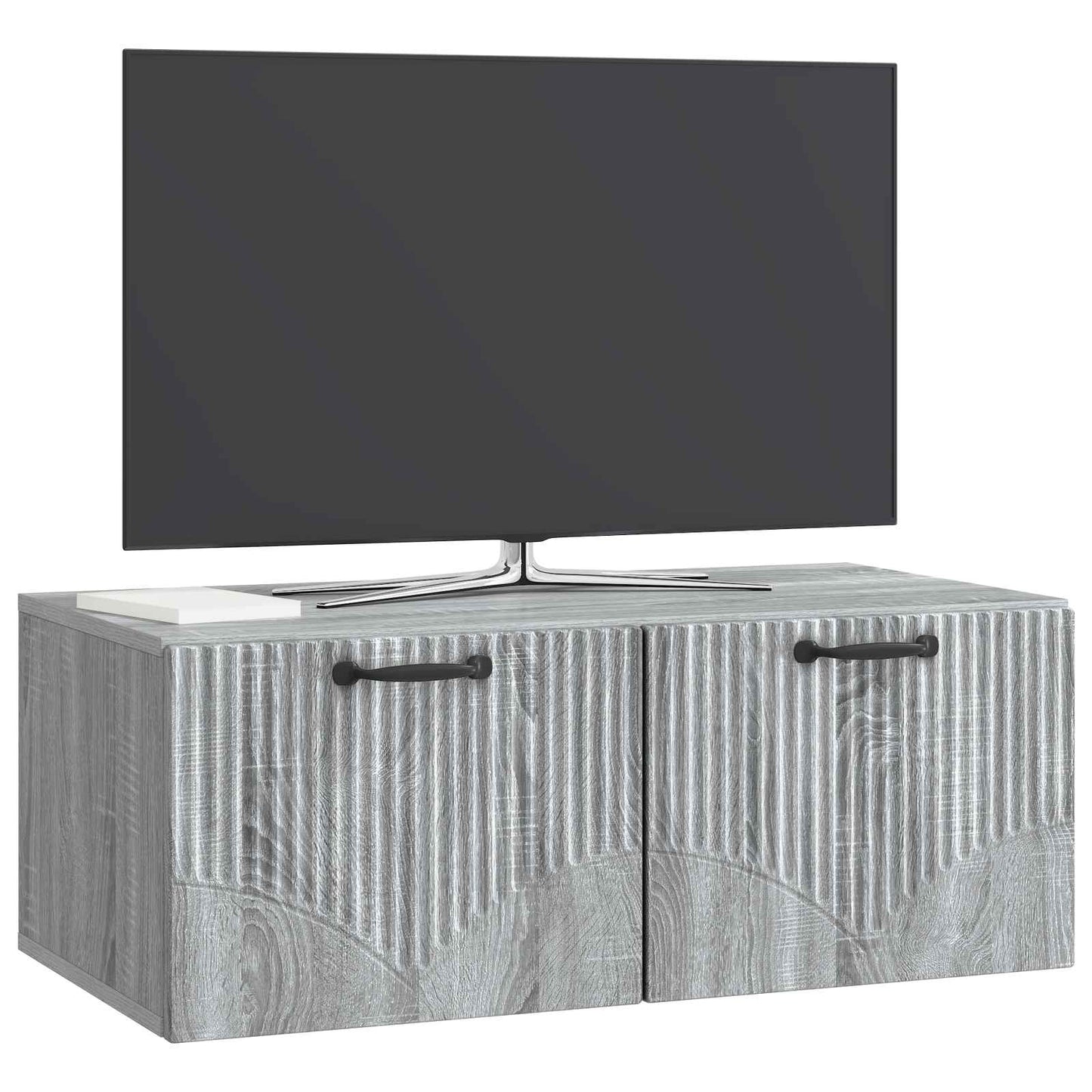 Nástěnná Tv Skříň Nástěnný Šedá Sonoma 78,5 X 41 X 30 Cm