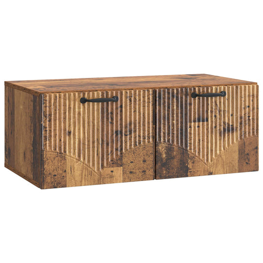 Nástěnná Tv Skříň Staré Dřevo 78,5 X 41 X 30 Cm