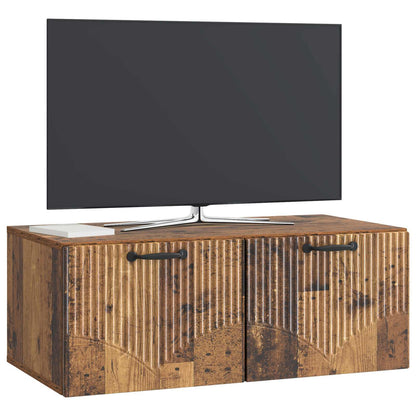 Nástěnná Tv Skříň Staré Dřevo 78,5 X 41 X 30 Cm