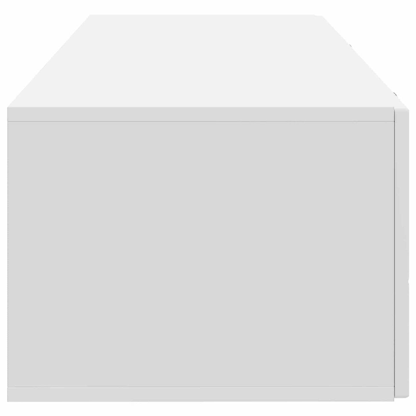 Nástěnná Tv Skříň Bílá 98 X 41 X 30 Cm Kompozitní Dřevo